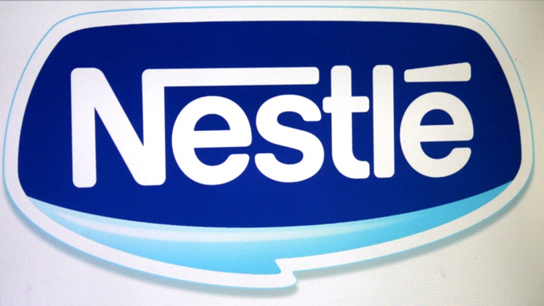 Nestle brand product logo, Berlin