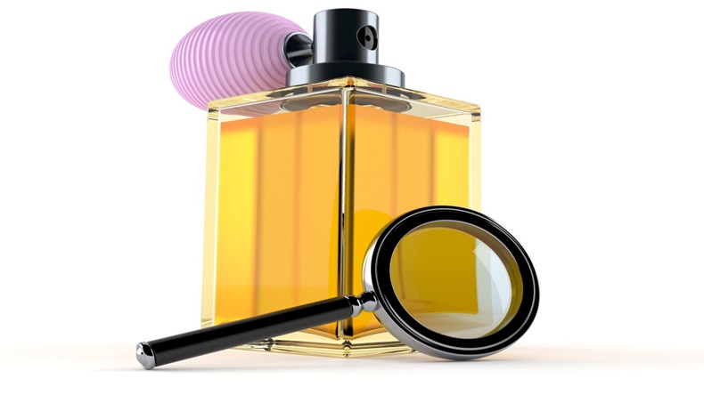 Fragrance with Magnifying Glass