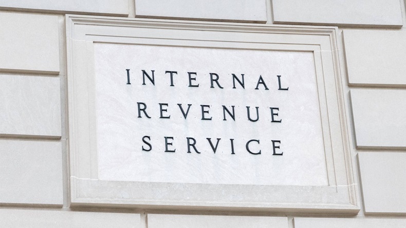 IRS bulding sign