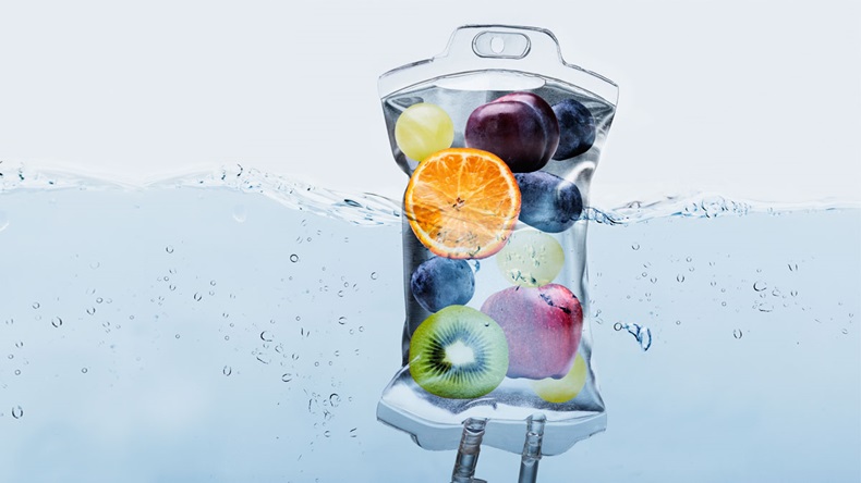 IV Drip with fruit