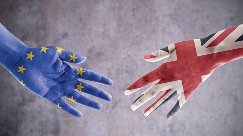 UK EU Hands