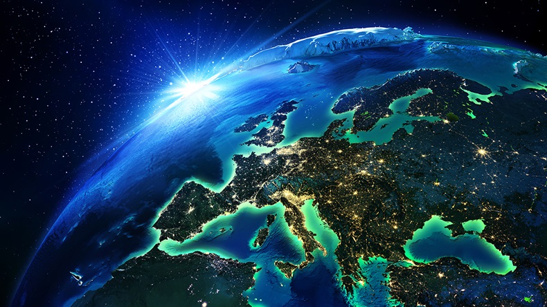 Europe from space (Romolo Tavani/Shutterstock.com)